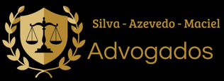 Logotipo da advocacia silva-azevedo e maciel